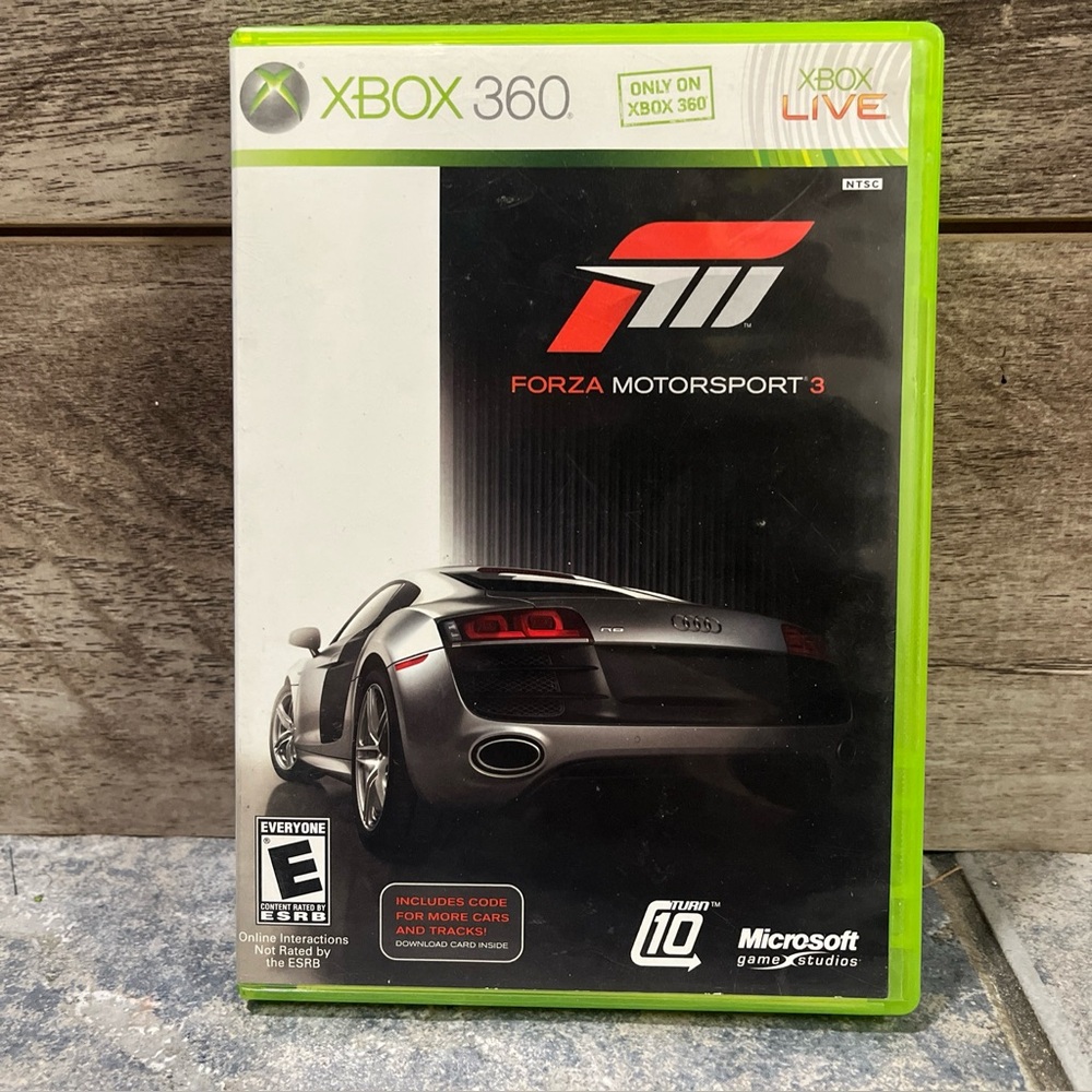 5 for $60 Forza Motorsport 3 Xbox 360 game